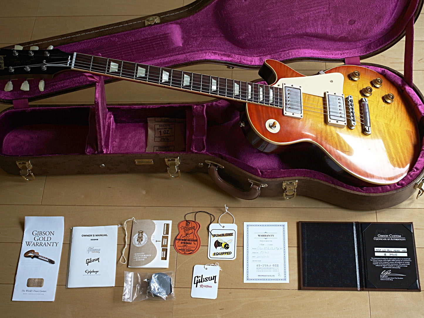 【Japan Special Run】2017 Gibson Custom Shop Standard Historic Les Paul Standard 1958 Reissue