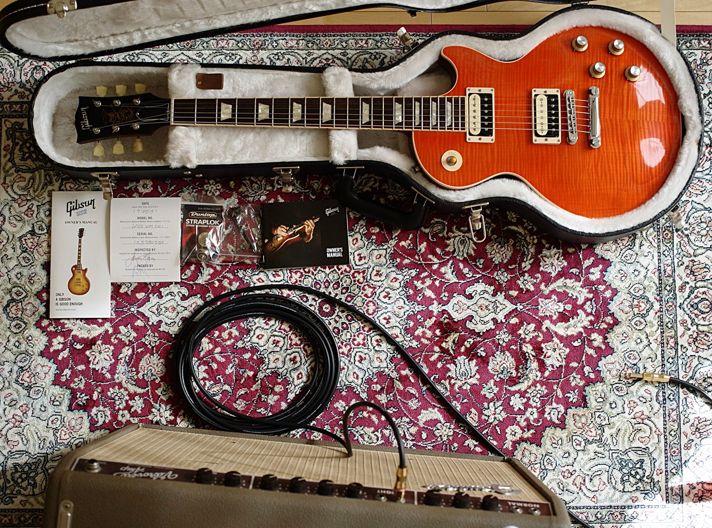 2013 Gibson Les Paul Slash Signature in Vermillion